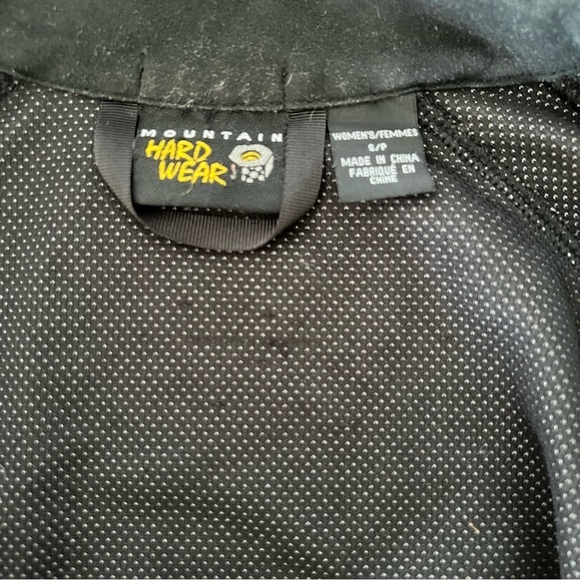 Mountain Hardware Women’s Windstopper Fleece Jacket Black Size Small - Picture 8 of 13